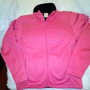 RACE FOR THE CURE Pink Sportswear Jacket With Embroidered Letters Size S